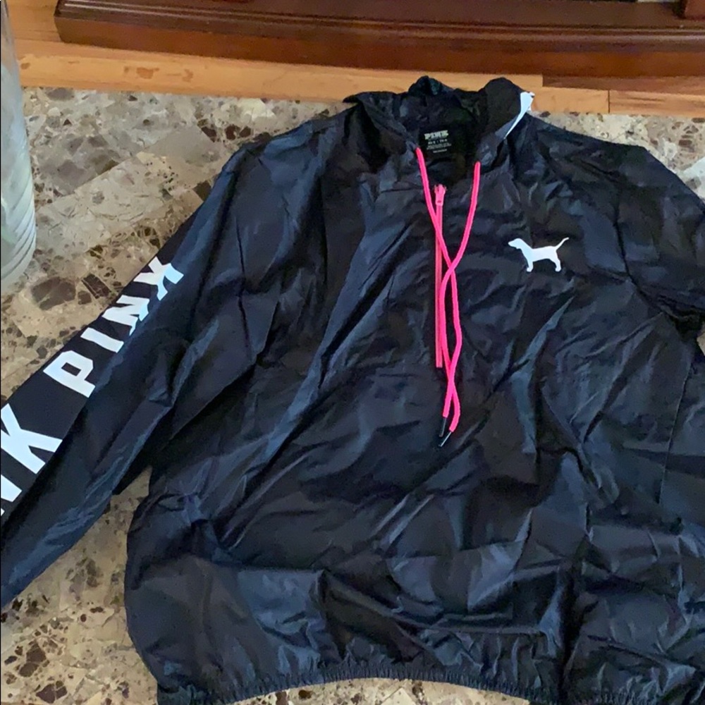 Pink windbreaker